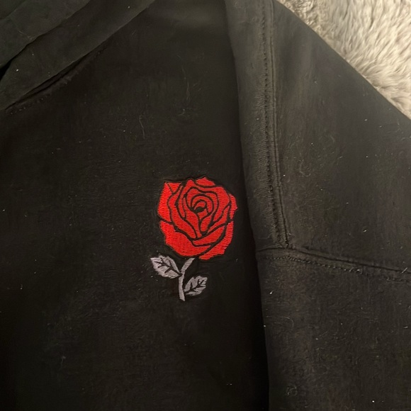 Riot Society Rose Men’s Hoodie - Picture 4 of 4